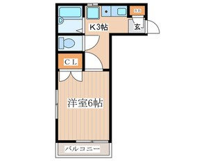 コーポラス前田の物件間取画像